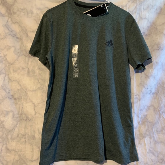 Adidas Climalite Mens Shirt Olive green color - Picture 2 of 4